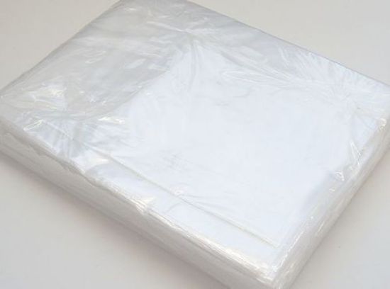 Clear Polythene Plastic Bags - 12x15" inch - 200g
