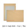 C4+ Manilla Hard Board Backed Envelopes