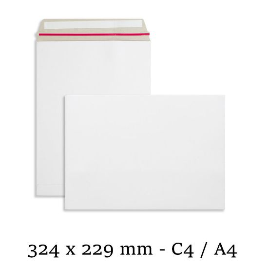 C4 All Board White Envelopes Mailer
