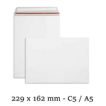 100 x A4/C4 White All Board Calendar Card Envelopes Peel & Seal 324mm x 229mm 