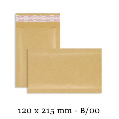 B/00 Gold Padded Bubble Envelopes