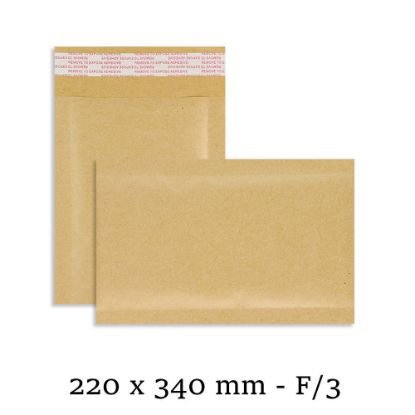 F/3 Gold Padded Bubble Envelopes