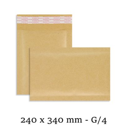 G/4 Gold Padded Bubble Envelopes