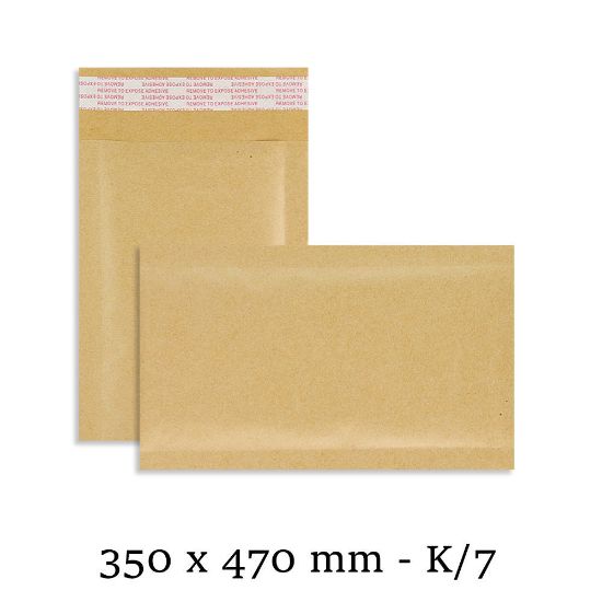 K/7 Gold Padded Bubble Envelopes