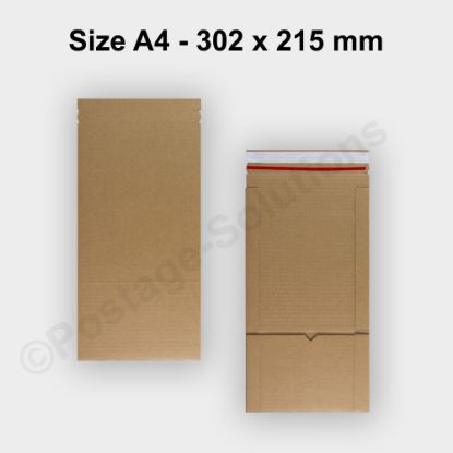 302x215 mm Brown Book Wrap Box Mailer
