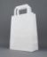 Small White SOS Kraft Paper Bags With Flat Handles
