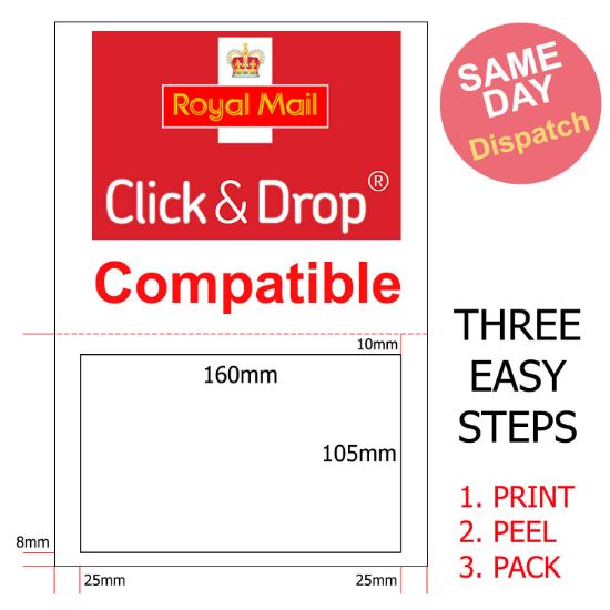 Integrated Label for Royal Mail Click & Drop