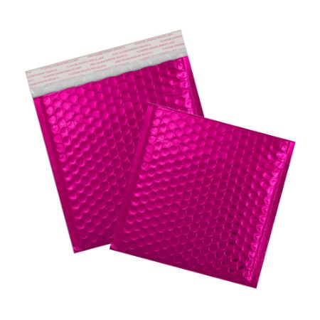 Picture for category Hot Pink Metallic Bubble Envelopes