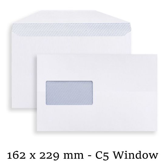 90g C5 White With Window Commercial Envelopes Mailer