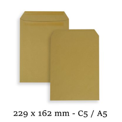 2000 x C4/A4 Plain Manilla Self Seal Brown Envelopes SS 90gsm *OFFER* 