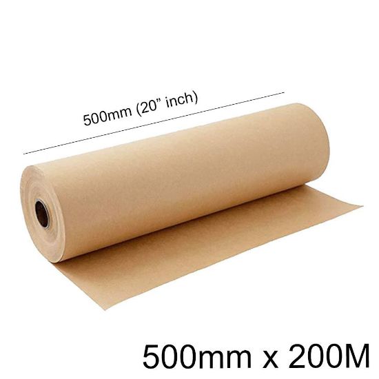 Kraft Paper Roll - 500x200M - 90GSM