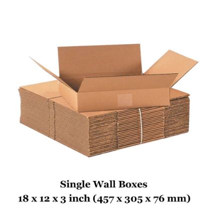AVIDITI Shipping Boxes 12x9x4 - 25-Pack Corrugated Cardboard Boxes For Moving, Mailing & Storage