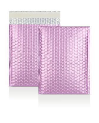 250x180 mm Lilac Metallic Bubble Envelopes
