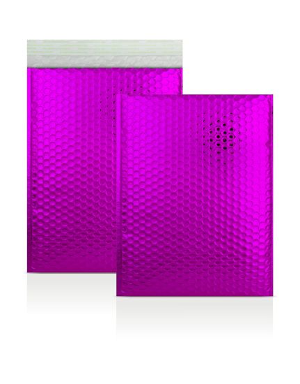 324x230 mm Purple Metallic Bubble Envelopes