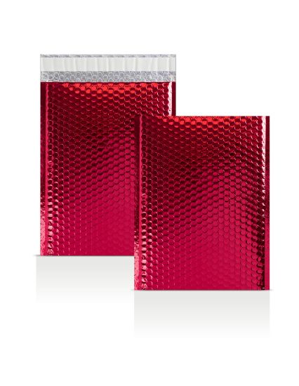 324x230 mm Red Metallic Bubble Envelopes