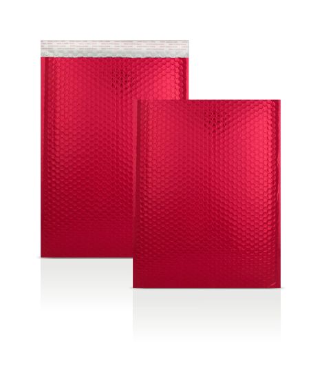 450x320 mm Red Metallic Bubble Envelopes