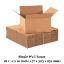 Single wall cardboard boxes - 18x12x10" inch
