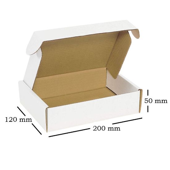 Die cut boxes(White) 200x120x50mm