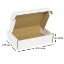 Die cut boxes(White) 200x120x50mm