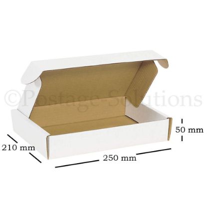 Die cut boxes(White) 250x210x50mm