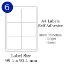 6 Label Per Sheet - 6UP Label