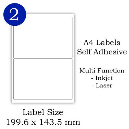 2 Labels Per Sheet Address Label
