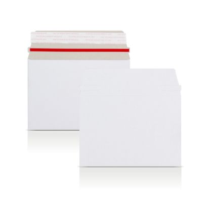 C6 All Board White Envelopes Mailer (Wallet Style)