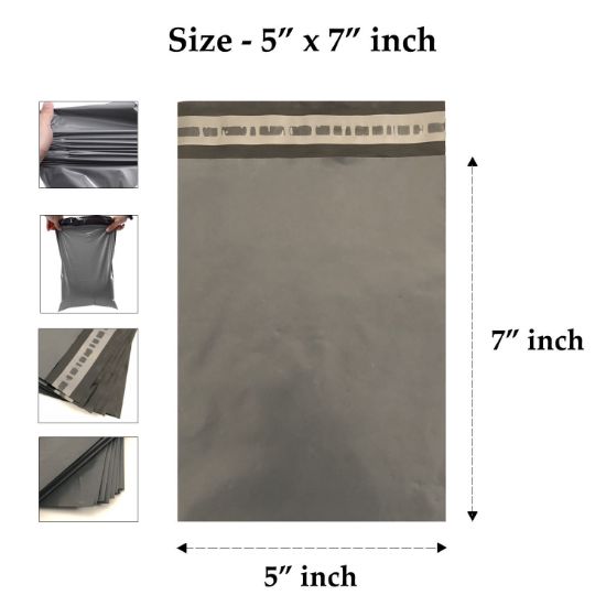 Grey mailing bags - 5x7" inch