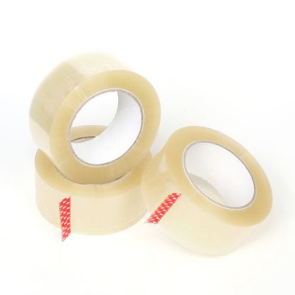 Low Noise Clear Carton Sealing Packaging Tape 48x66M