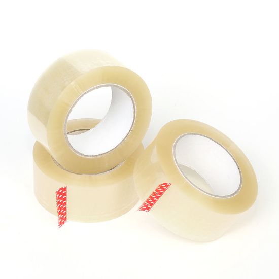 Low Noise Clear Carton Sealing Packaging Tape 48x66M
