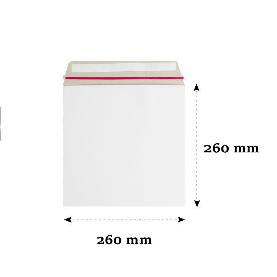 White Board Envelope - 260x260 mm