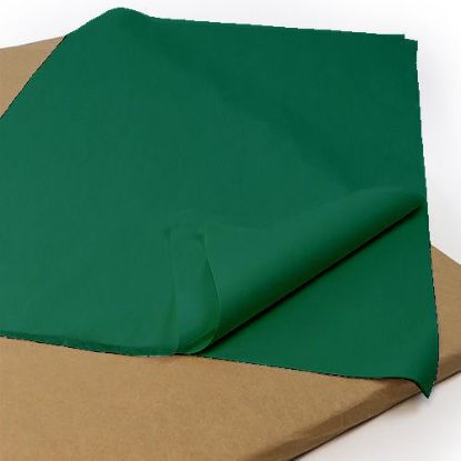 Green Acid Free Tissue Paper - 18gsm Thick - 50x75 cm