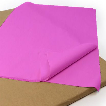 Pink Acid Free Tissue Paper - 18gsm Thick - 50x75 cm	