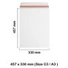 C3 All Board White Envelopes Mailer