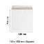 125x125 mm All Board White Envelopes Mailer