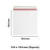 164x164 mm All Board White Envelopes Mailer
