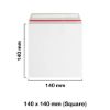 140x140 mm All Board White Envelopes Mailer