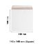 140x140 mm All Board White Envelopes Mailer