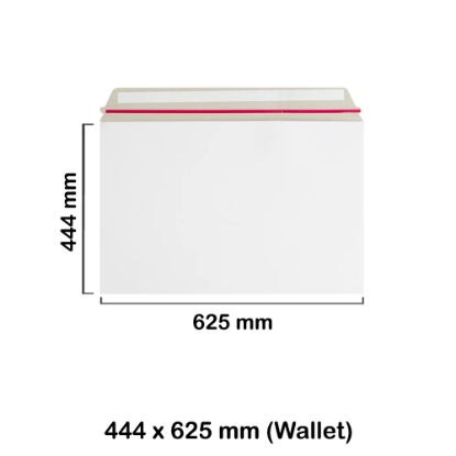 White Board Envelope - 444x625 mm