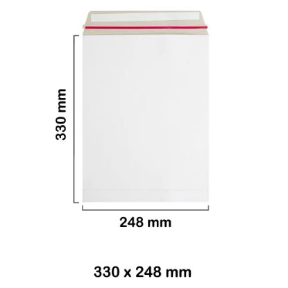 White Board Envelope - 330x248 mm