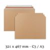 Picture of C3 Capacity Book Mailer (solid) Envelopes Peel & Seal Envelopes 321x467 mm - Box of 100
