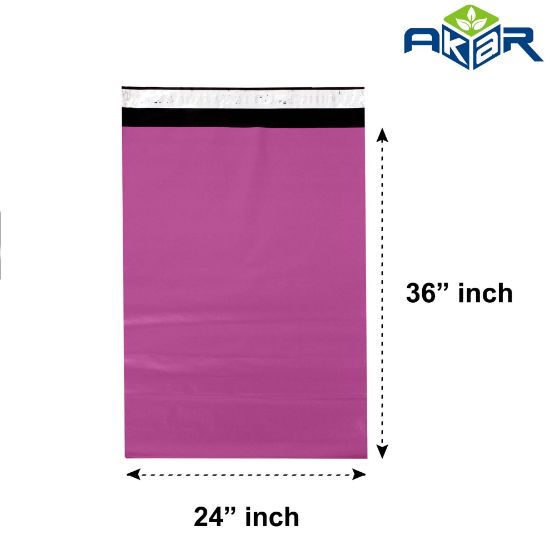 Picture of Pink Mailing Bags 24" x 36" - 600 x 900 mm - Pack of 50