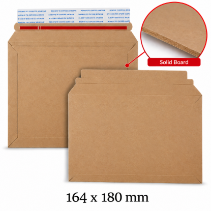 164x180 mm Capacity Book Mailer Envelopes Peel & Seal Envelopes