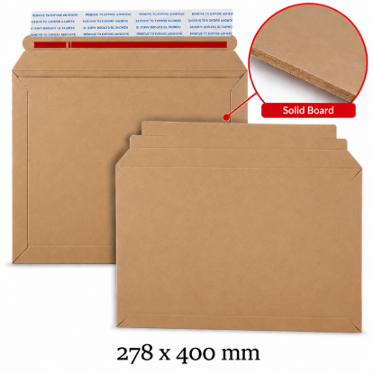 278x400 mm Capacity Book Mailer Envelopes Peel & Seal Envelopes