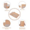 Picture of DL Manilla Hard Board Backed 'Please Do Not Bend' Envelopes Mailer 220x110 mm - Box of 125
