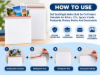 Picture of 352x249mm White All Board Calendar Card Envelopes with Peel & Seal Strip - Pack of 10