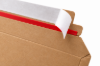Picture of 180 x 235mm Rigid Cardboard Book Mailers – 400gsm Brown Peel & Seal Postal Packaging (Box of 100)