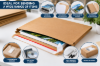 Picture of 194 x 292mm Rigid Cardboard Book Mailers – 400gsm Brown Peel & Seal Postal Packaging (Pack of 50)
